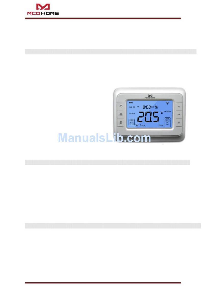 MCOHome MH3700-HP-US User manual