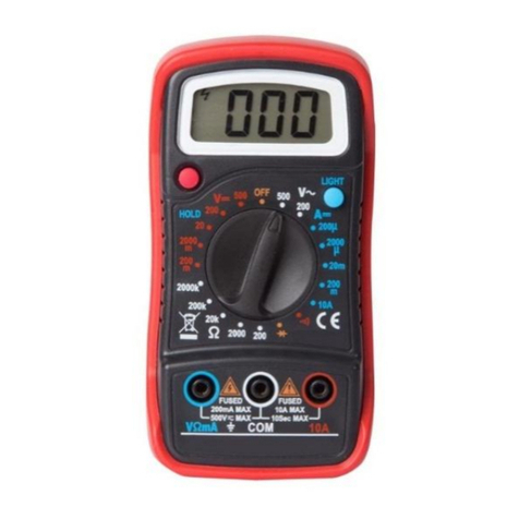 Velleman DVM853 User manual