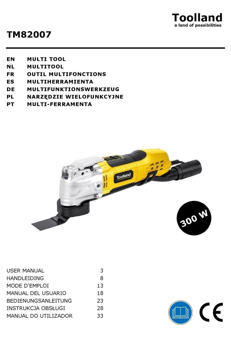 Toolland TM82007 User manual
