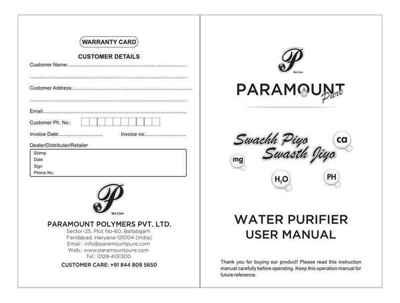 Paramount Polymers SWACHH PIYO user manual