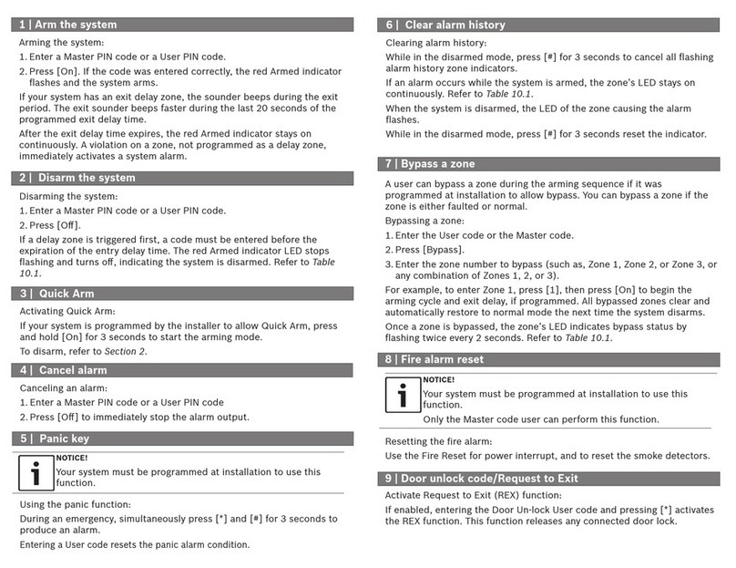 Bosch DS3MX-E-U User manual