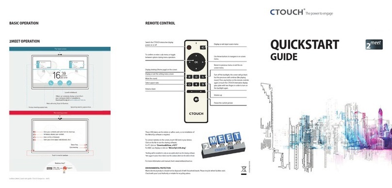 Ctouch 2meet User manual Ctouch 2meet User manual