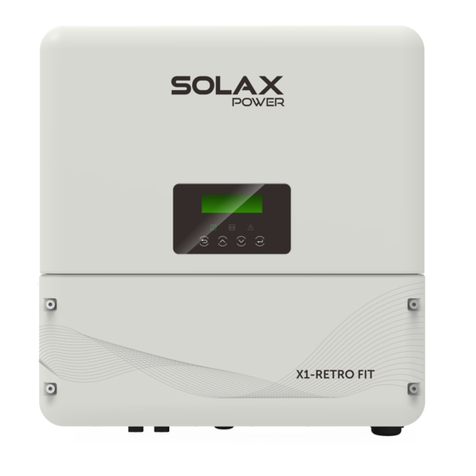 SolaX Power X1-Fit-3.7C user manual