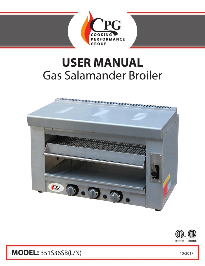 CPG 351S36SBL user manual
