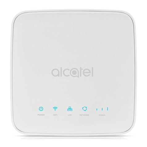 Alcatel Linkhub HH40V User manual Alcatel Linkhub HH40V User manual