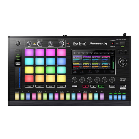 PIONEER DJ TORAIZ SP-16 Operating instructions addendum