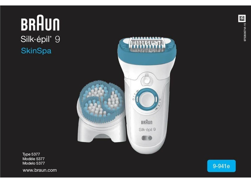 Braun SkinSpa 9-941e User manual