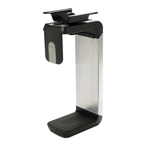 Humanscale CPU600 installation instructions