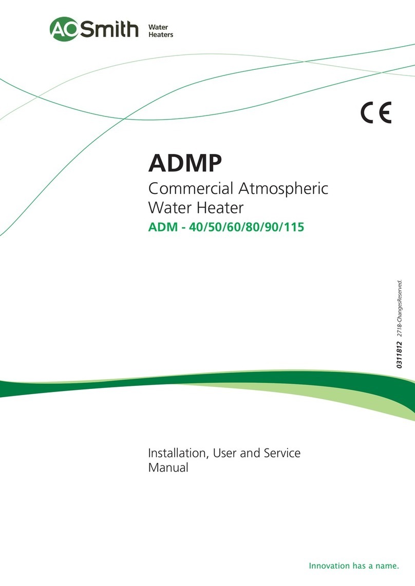 A.O. Smith ADM - 40 Troubleshooting guide