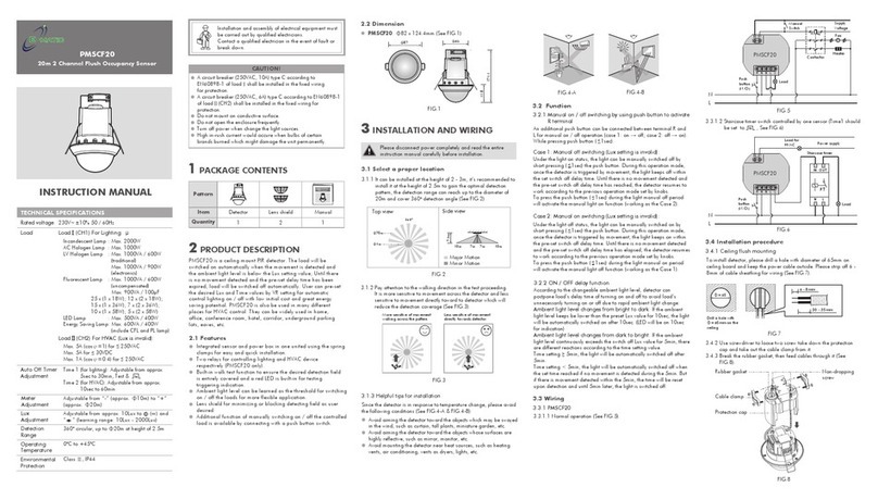 E-matic PMSCF20 instruction manual