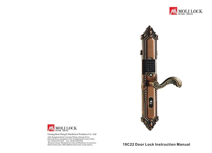 Molilock 19C22 instruction manual