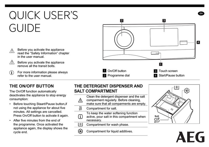 AEG LF9A1612A Instruction manual