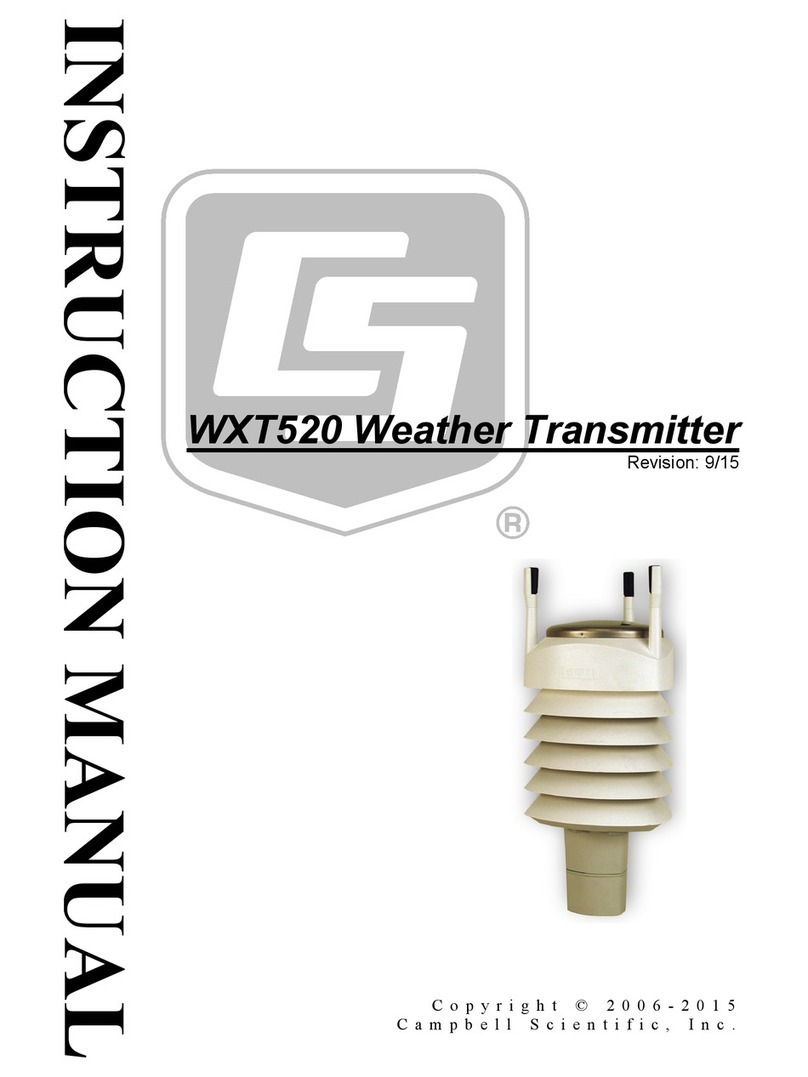 Campbell WXT520 instruction manual