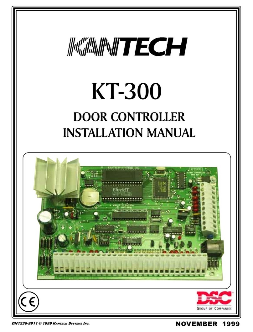 Kantech Door Controller Innovative and Powerful... User manual