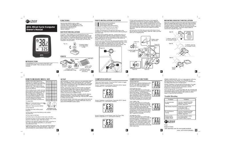 Filzer dZ2L owner's manual
