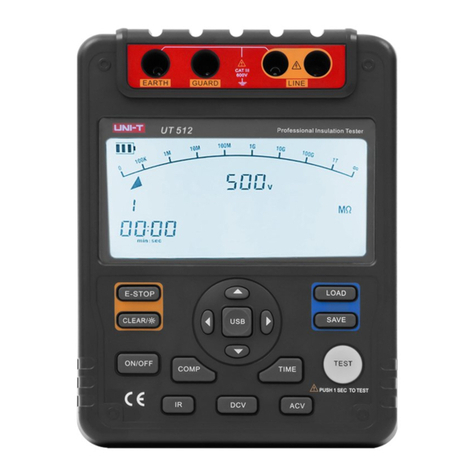 Unit UT512 operating manual