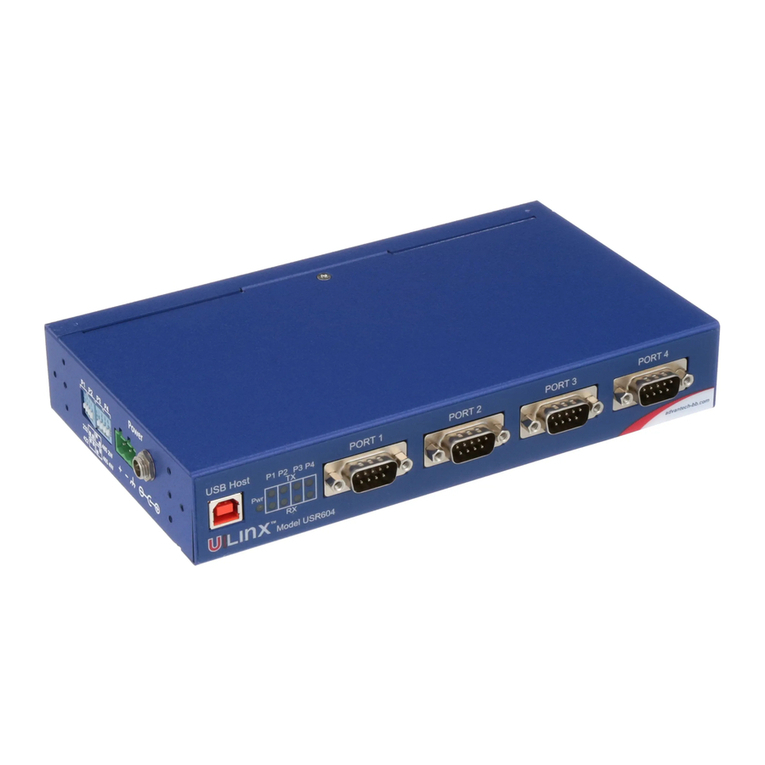 B&B Electronics U-linx USR602 quick start guide