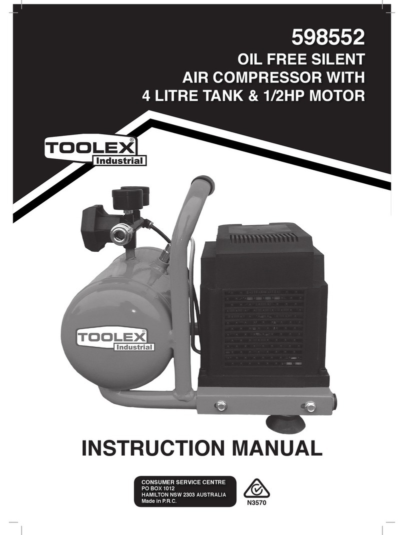 Toolex 598552 instruction manual