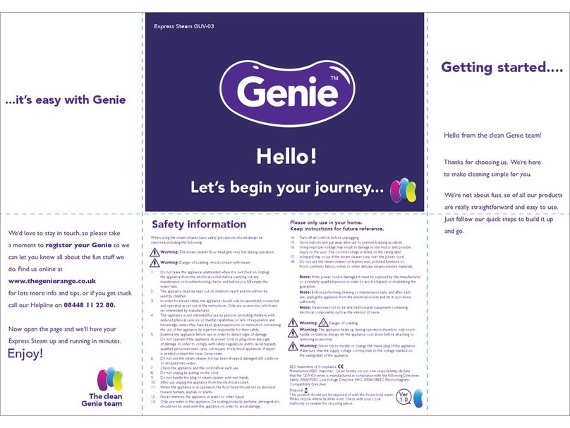 Genie GUV-03 user manual