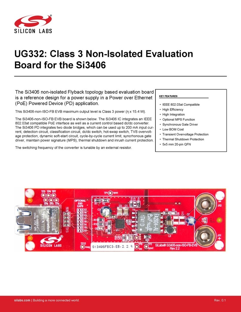 Silicon Laboratories UG332 User manual Silicon Laboratories UG332 User manual