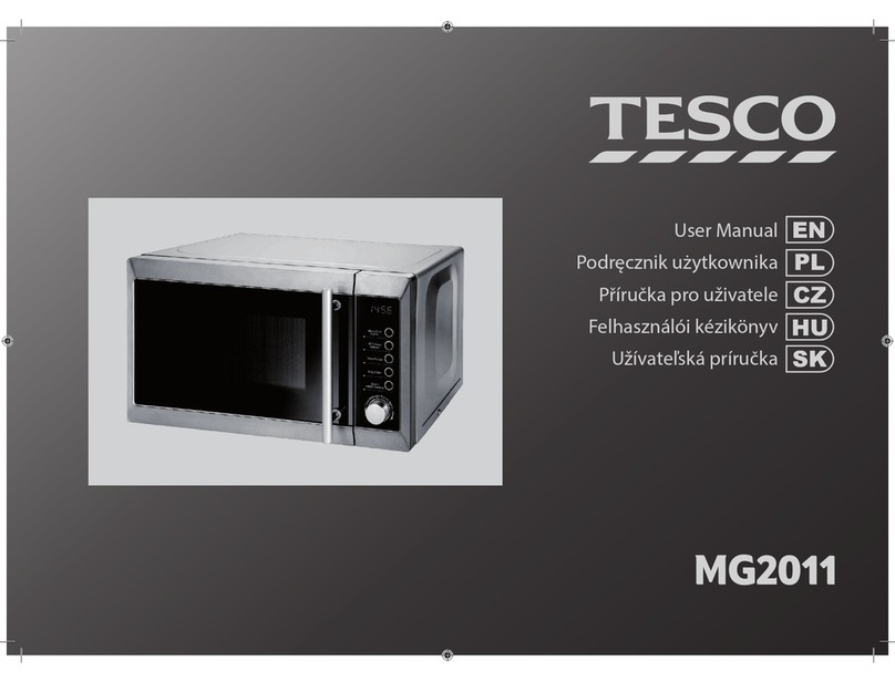 Tesco MG2011 User manual