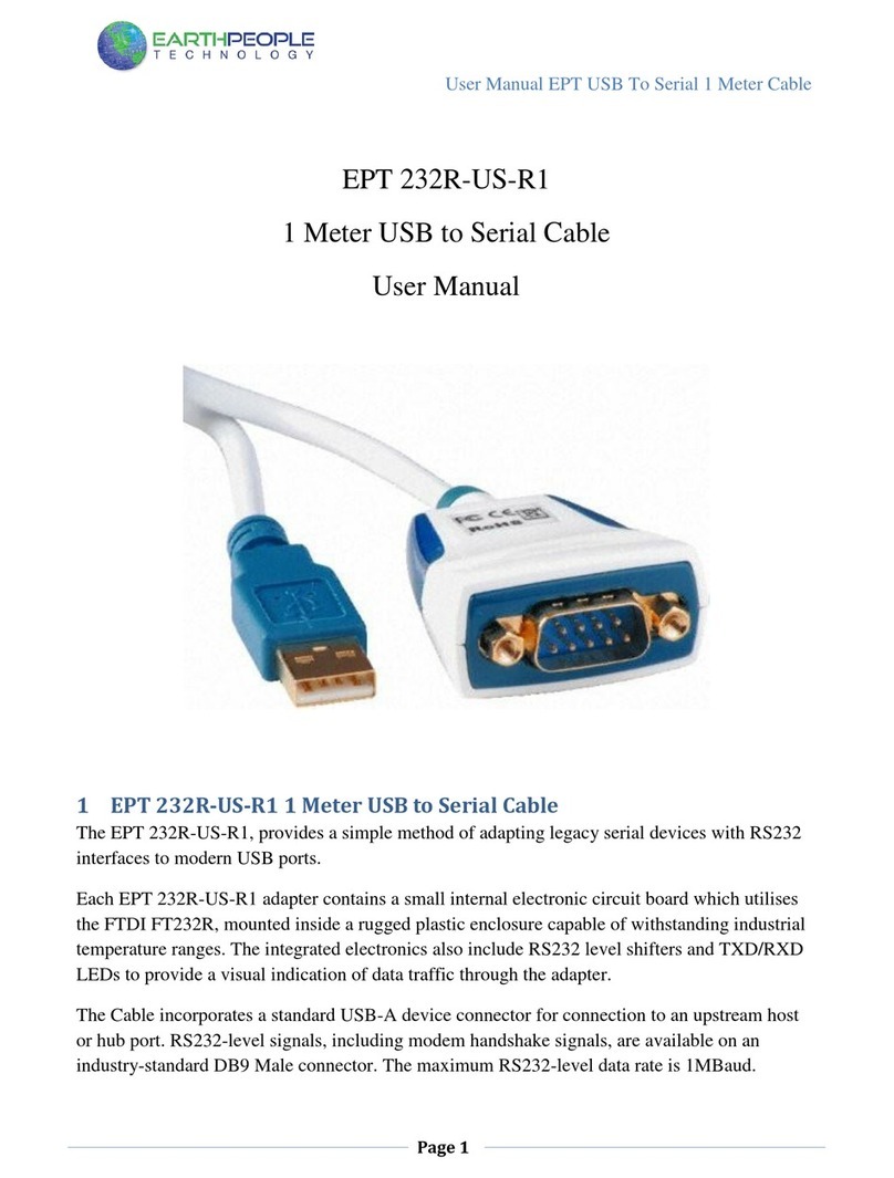 EarthPeople Technology EPT 232R-US-R1 user manual