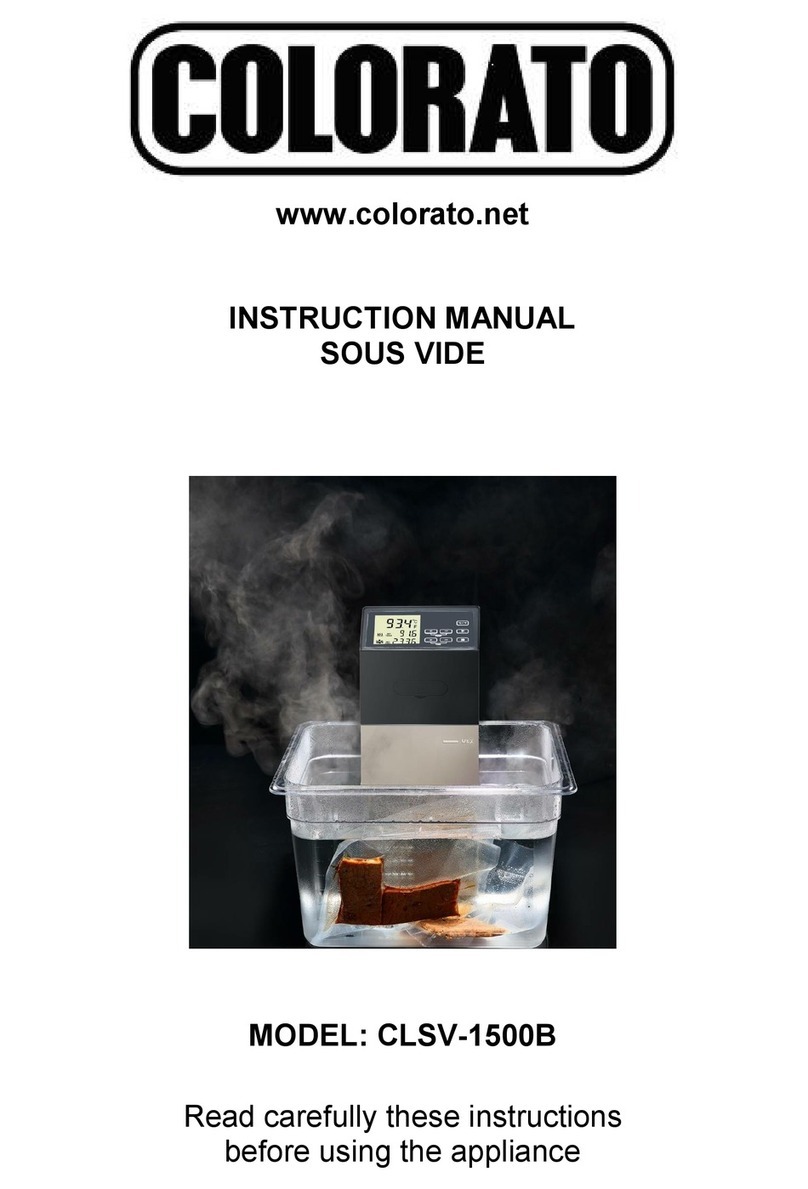 COLORATO CLSV-1500B instruction manual