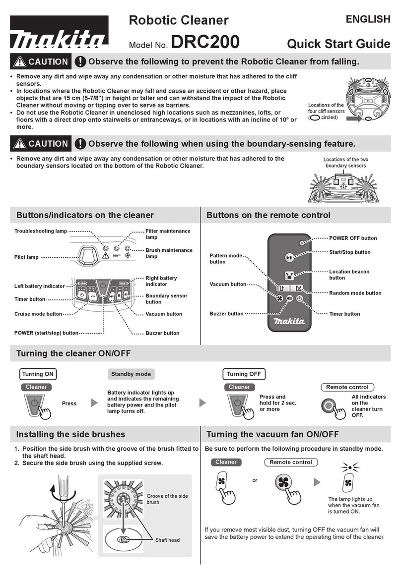 Makita DRC200 quick start guide