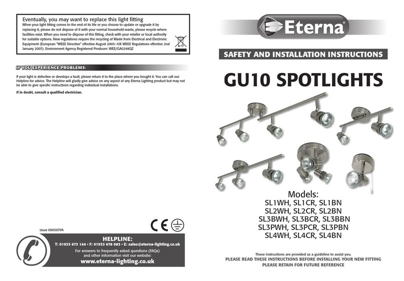Eterna SL1WH Setup guide