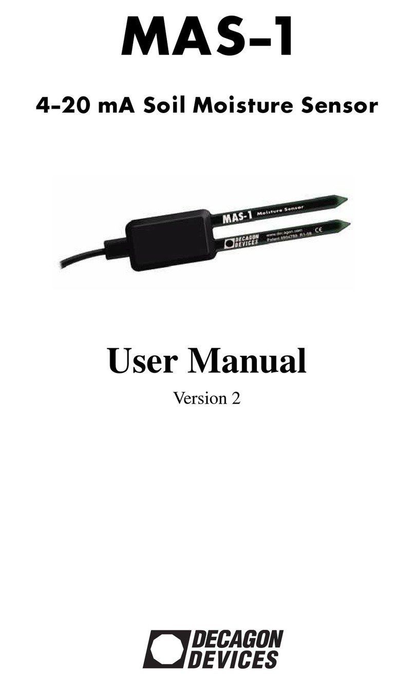 Decagon Devices MAS-1 User manual