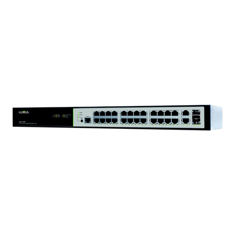Luxul XMS-2624P User manual Luxul XMS-2624P User manual