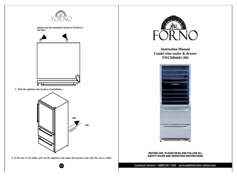 Forno FWCDR6661-30S instruction manual