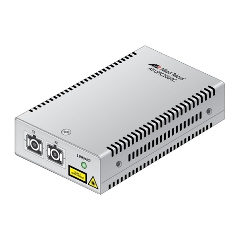 Allied Telesis AT-UMC2000/SC installation guide