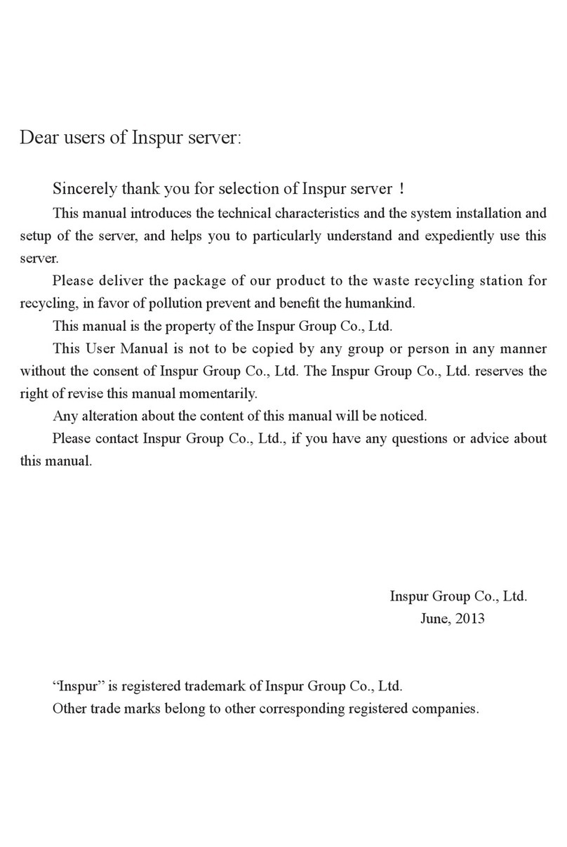 Inspur NF5270M3 User manual