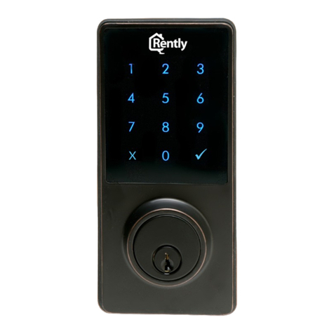 Home Controls Rently Blue RBDB02 installation manual