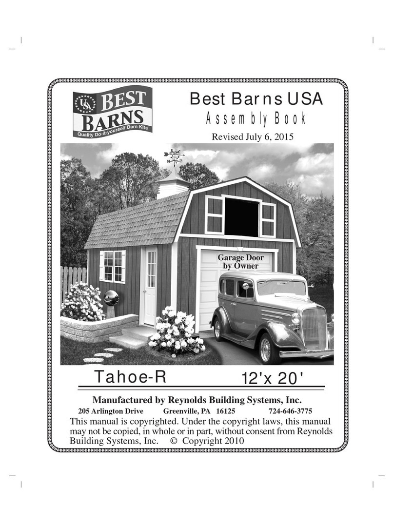 Best Barns Tahoe-R Assembly Book