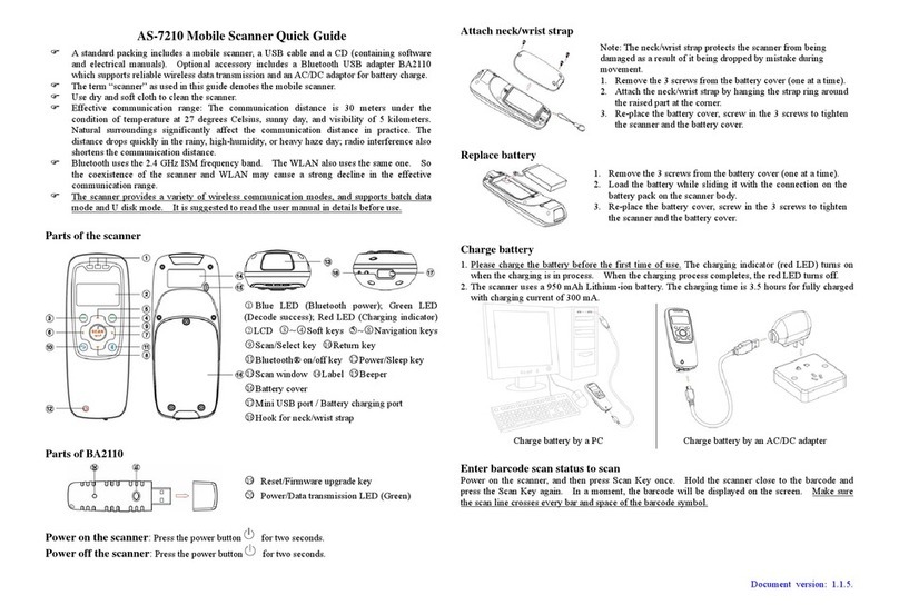 BYPOS AS-7210 quick guide