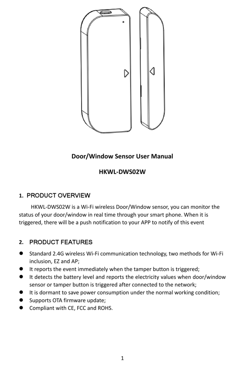 Hank HKWL-DWS02W user manual