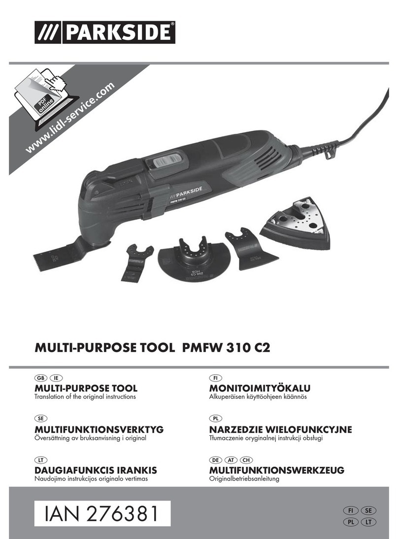 Parkside PMFW 310 C2 User manual
