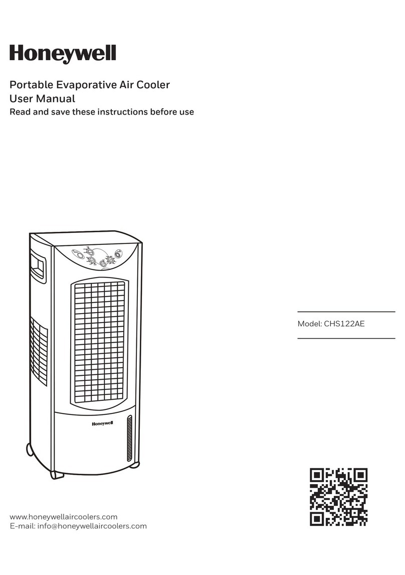 Honeywell CHS122AE User manual Honeywell CHS122AE User manual