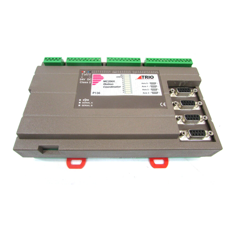 Trio MC302X Technical reference manual Trio MC302X Technical reference manual