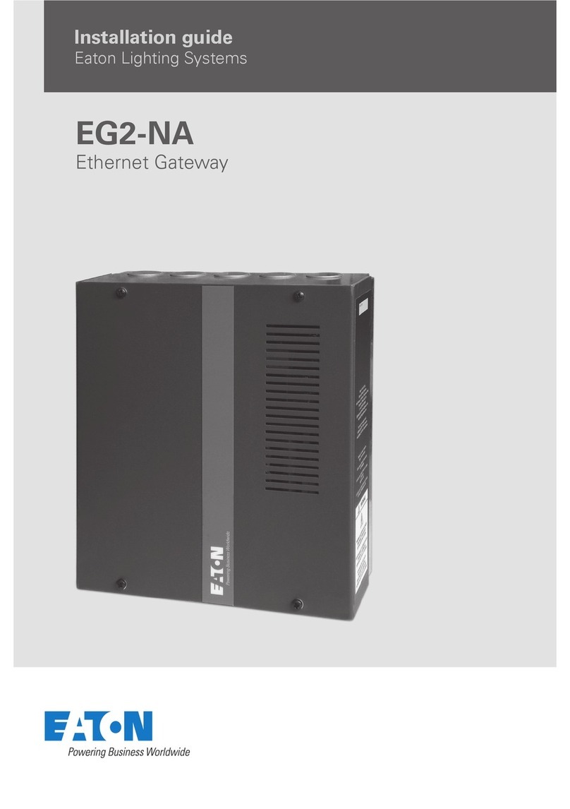 Eaton EG2-NA User manual