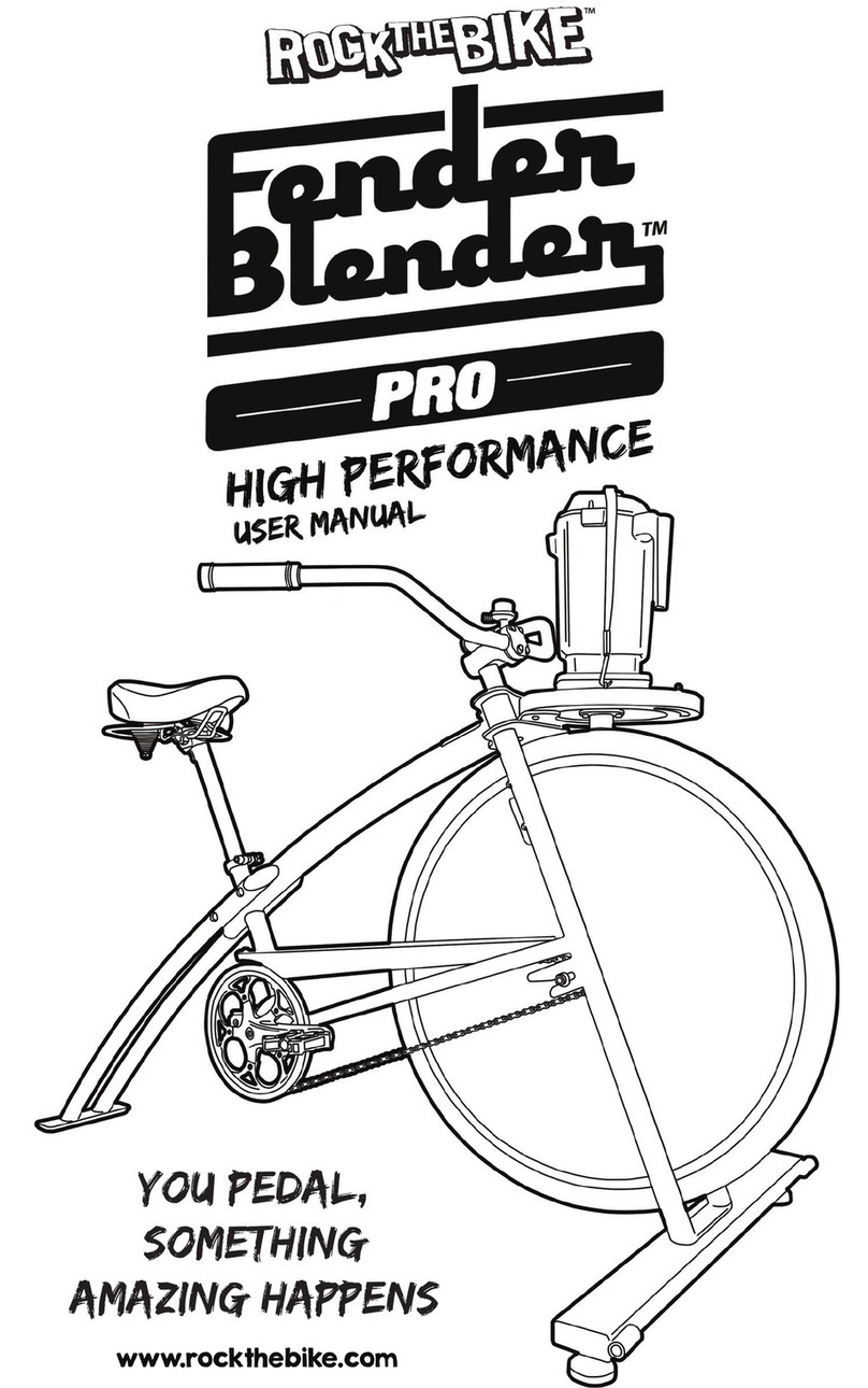 Rock The Bike Fender Blender Pro High Performance user manual Rock The Bike Fender Blender Pro High Performance user manual