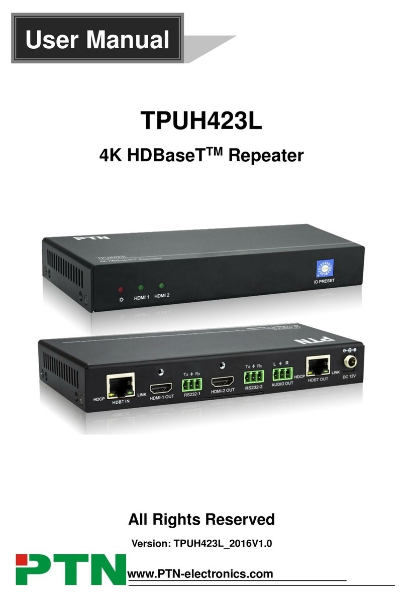 PTN TPUH423L user manual