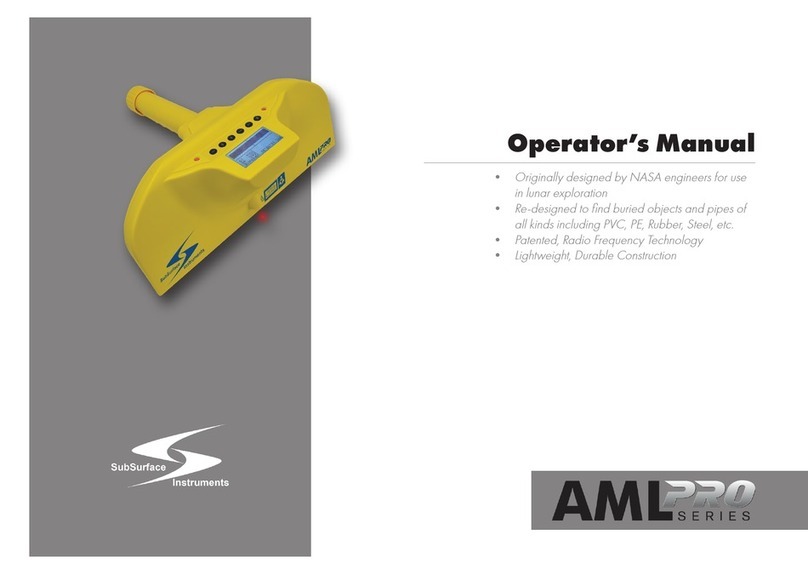 SubSurface Instrument AML PRO Series User manual