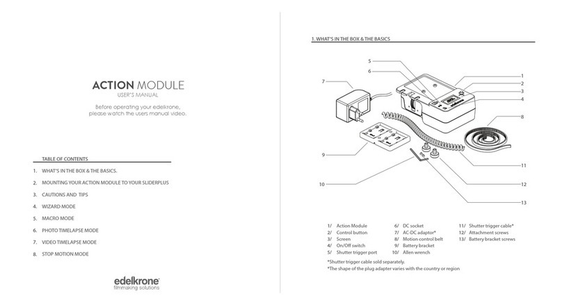 edelkrone ACTION MODULE user manual