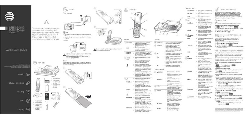 AT&T CLP99287 User manual