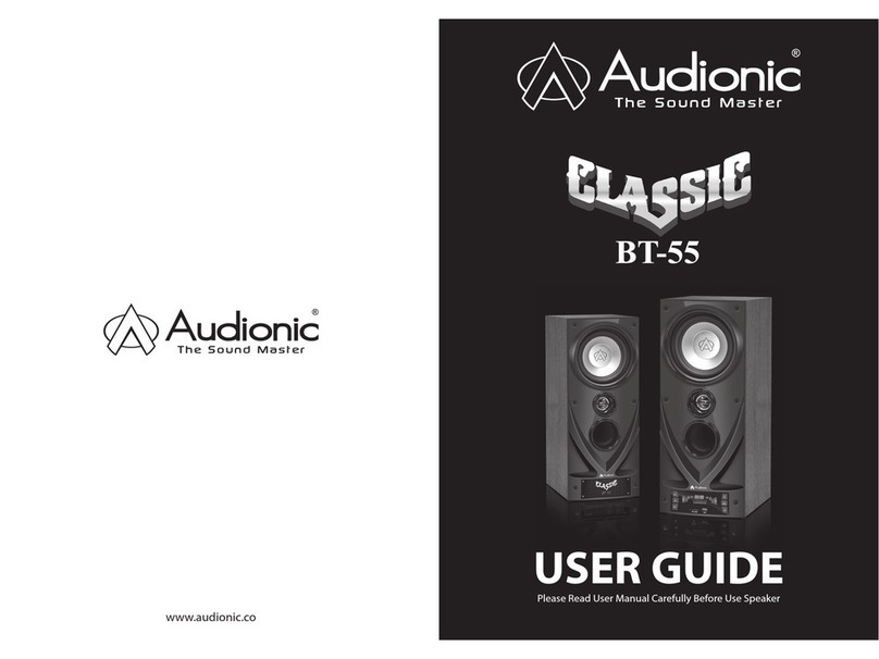 Audionic Classic BT 55 user guide
