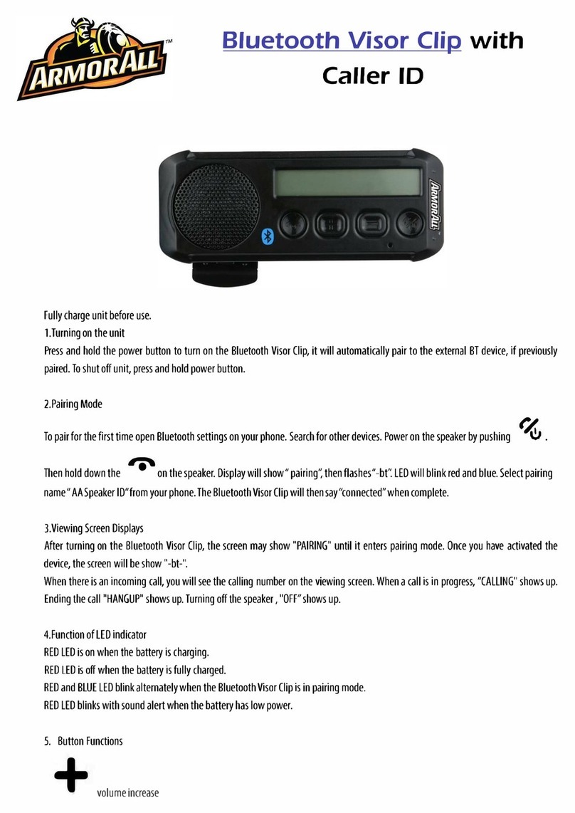 ArmorAll AHF9-1002-BLK User manual