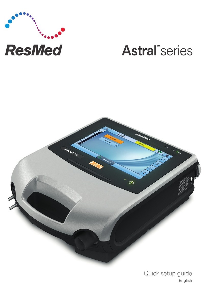 ResMed Astral 150 User manual